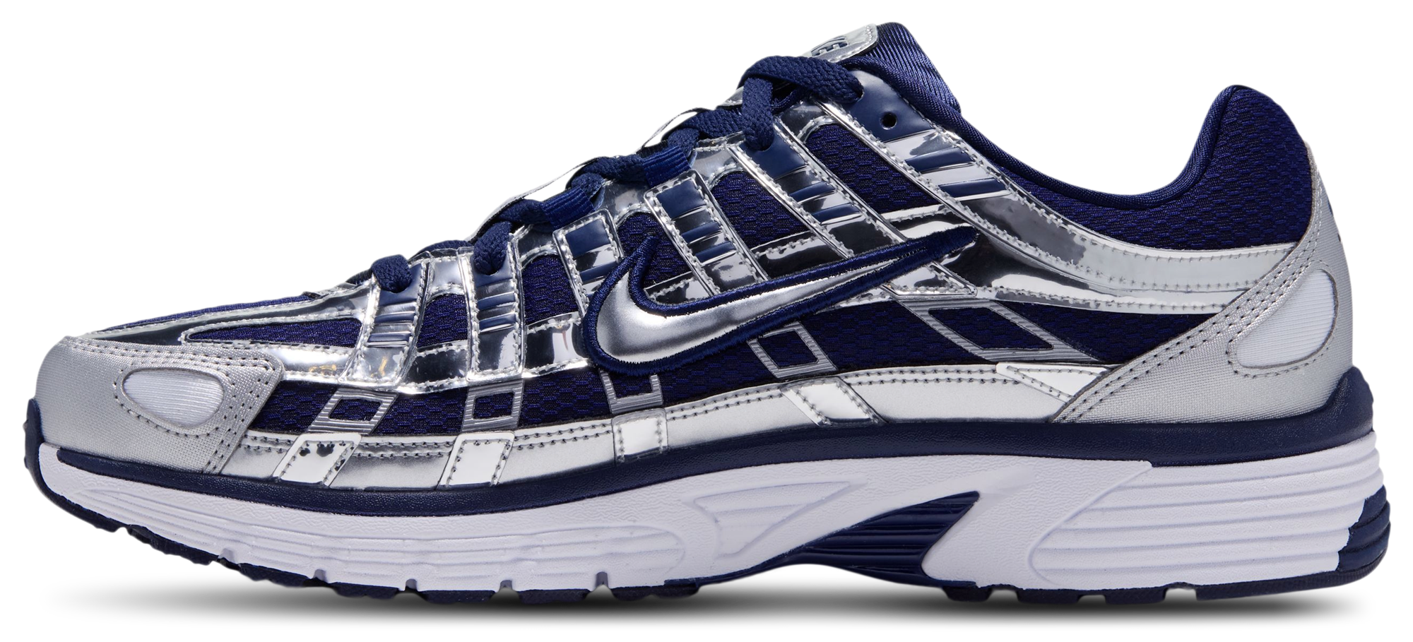 Nike P-6000 - Silver/Navy/White - Image 2