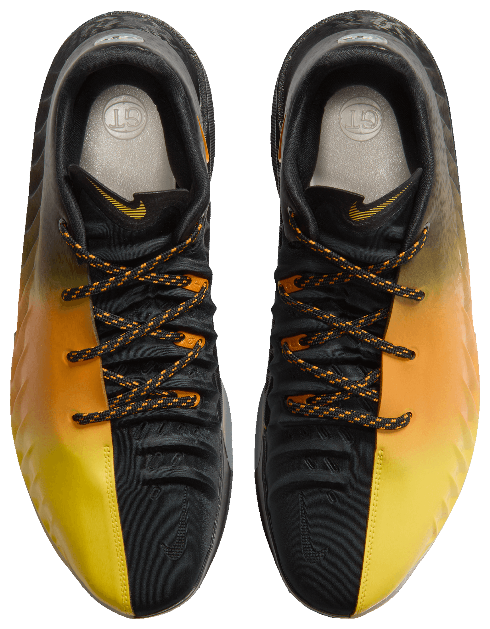 Nike G.T. Cut 4 - Black/Yellow/Orange - Image 4
