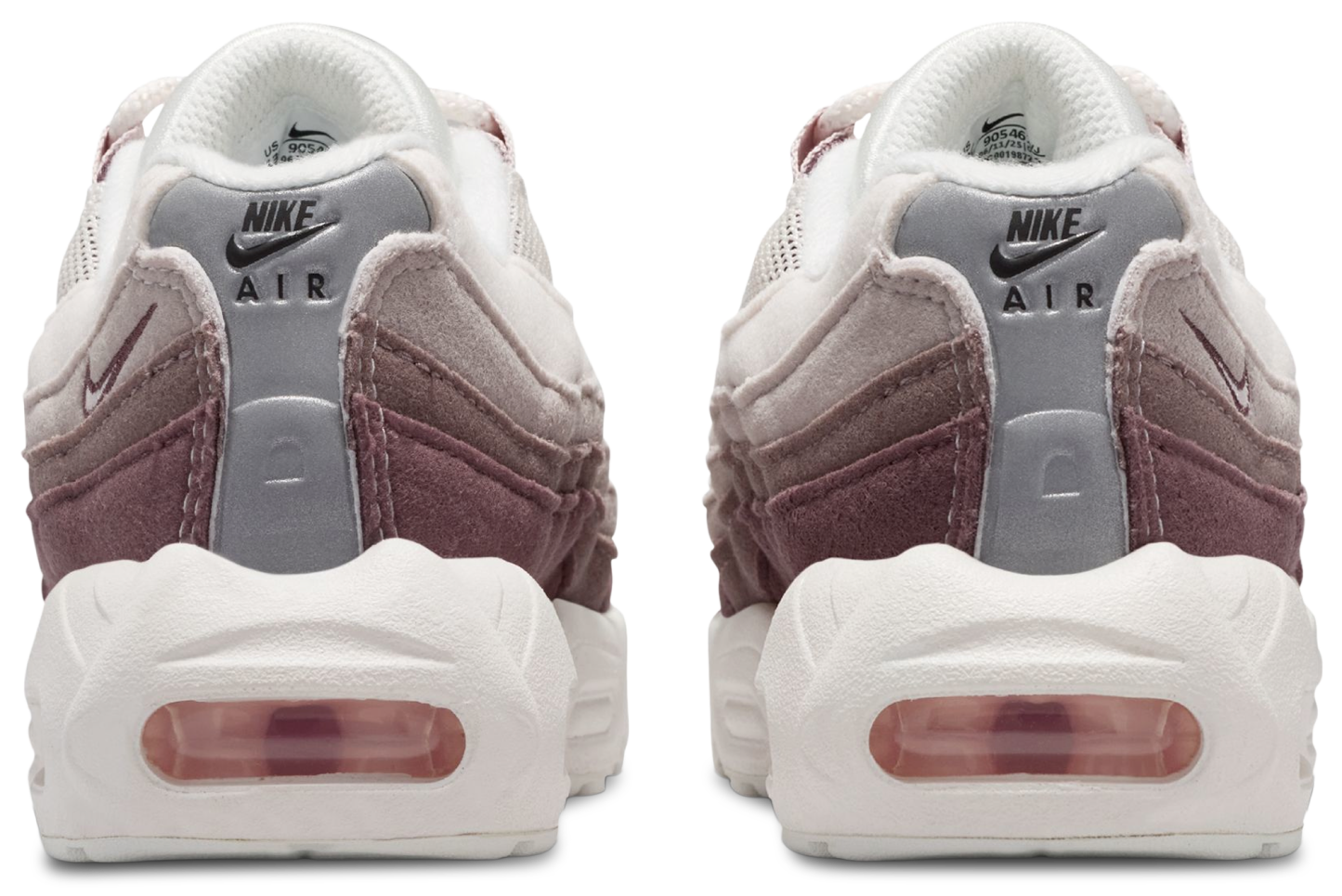 Nike Air Max 95 童款 - Red Silt/Phantom - Image 3