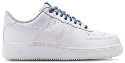 Nike Air Force 1 07 LV8 ESS+ CN - Metallic Silver/Hydrogen Blue/White - Image 1