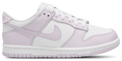 Nike Dunk Low 童款 - White/Violet - Image 1