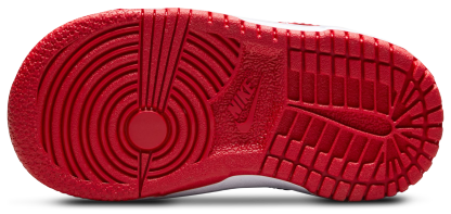 Nike Dunk Low 童款 - University Red/White - Image 5