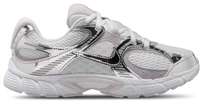 Nike V5 RNR Shine 童款 - White/Grey/Silver - Image 1