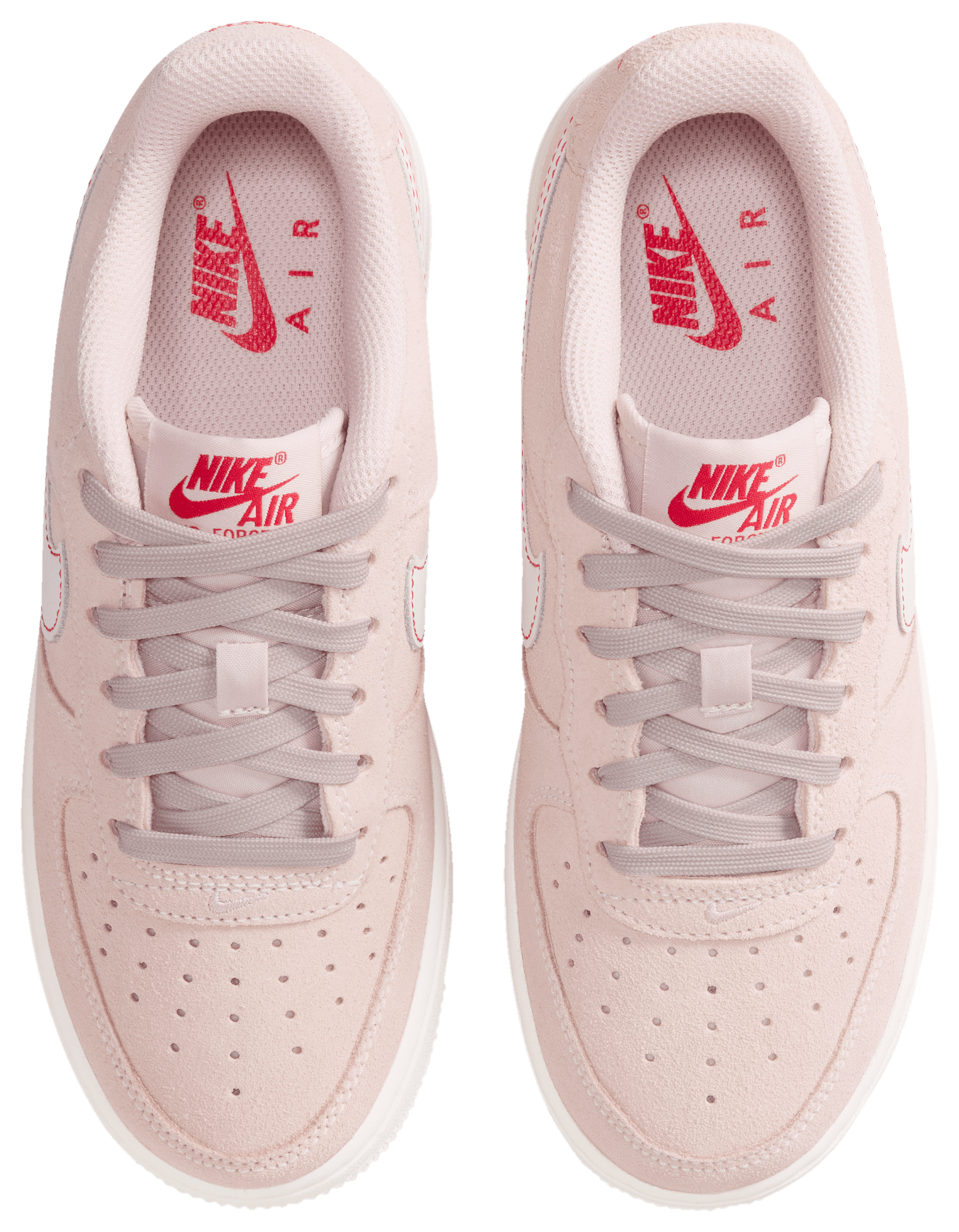 Nike Air Force 1 LV8 1 童款 - Red/Sail - Image 4