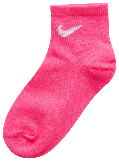 Nike Metallic Crew Socks 6 Pack 童款 - Pink/White - Image 3