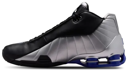 Nike Shox BB4 - Black/Blue/Silver - Image 2