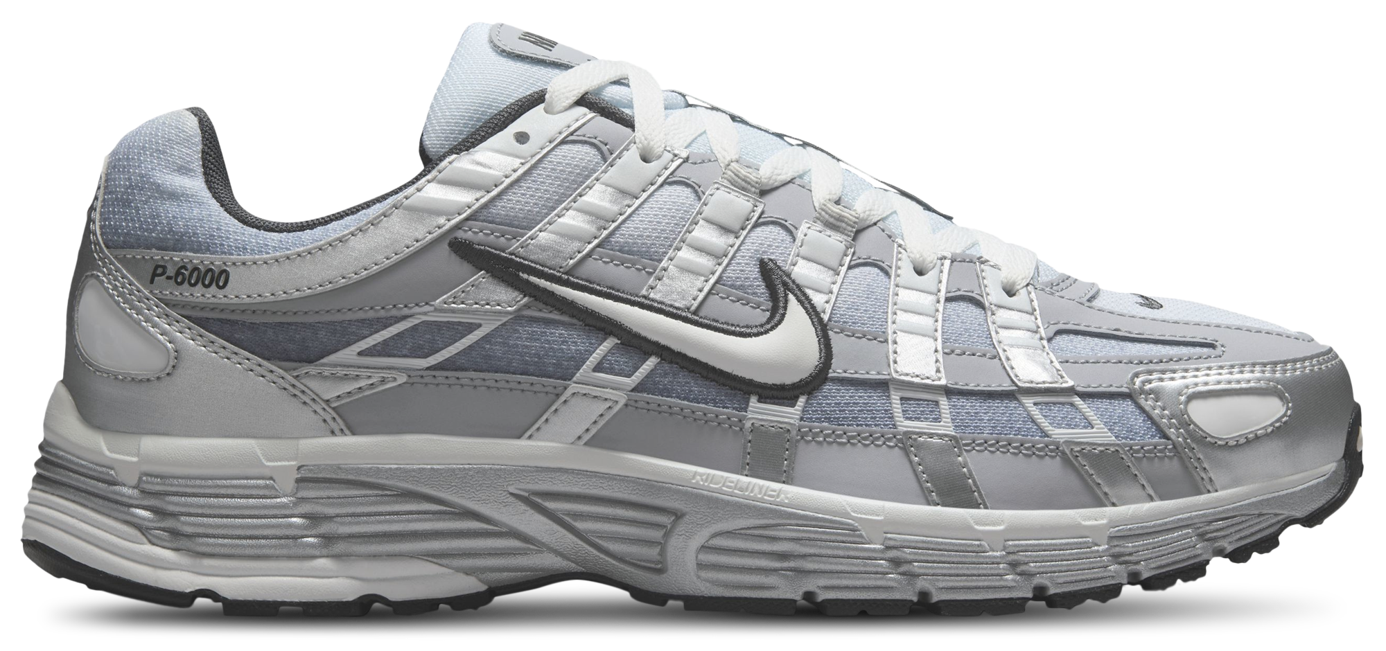 Nike P-6000 Fade - Metallic Silver/Summit White - Image 1