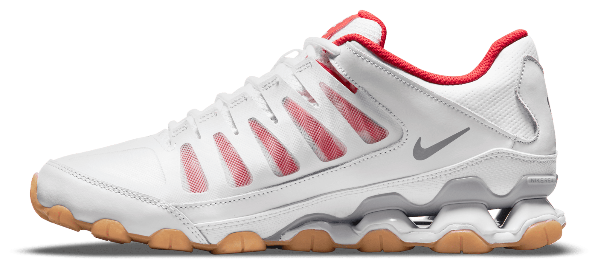 Nike REAX 8 TR Mesh - White/White/Wolf Grey - Image 2