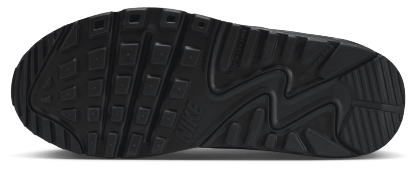 Nike Air Max 90 童款 - Black/Black/White - Image 5