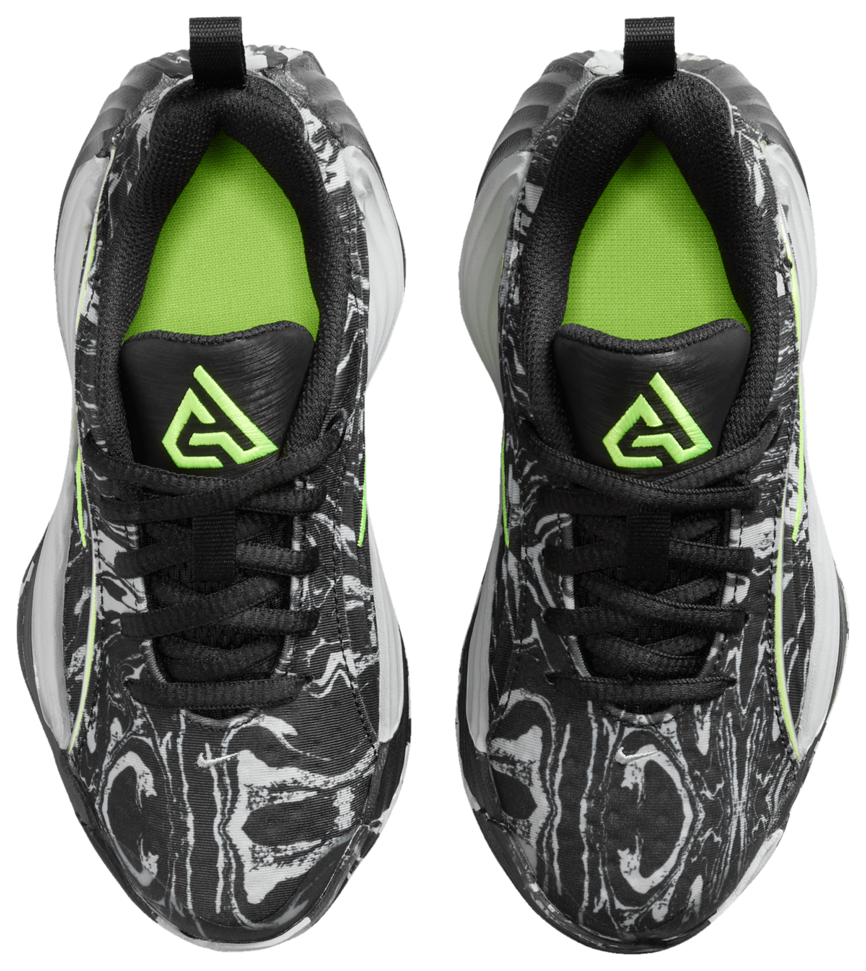 Nike Giannis Immortality 5 童款 - Black/Volt/Lt Smoke Grey - Image 4