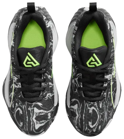 Nike Giannis Immortality 5 童款 - Black/Volt/Lt Smoke Grey - Image 4