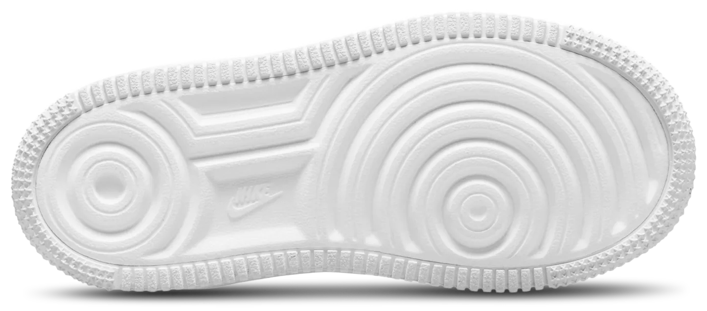 Nike Air Force 1 Low Lace 童款 - White/Pink - Image 4