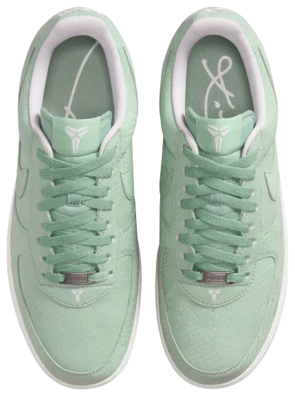 Nike Kobe Air Force 1 Low - Summit White/Teal - Image 4