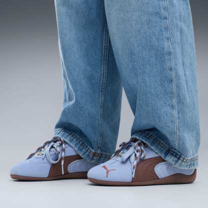Speedcat Charmies Big Kids' Sneakers - Chambray Blue-Rich Cocoa - 2