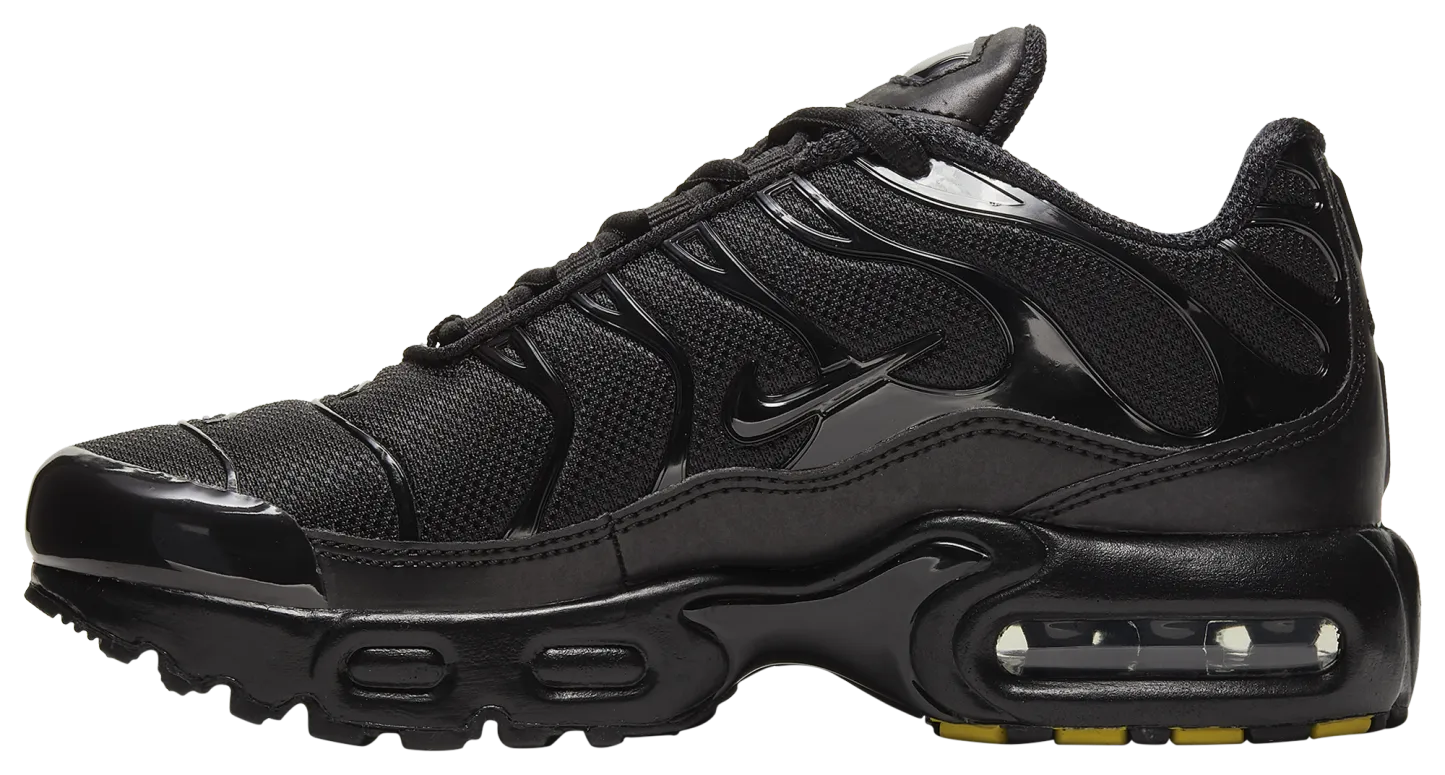 Nike Air Max Plus 童款 - Black/Black/Black - Image 2