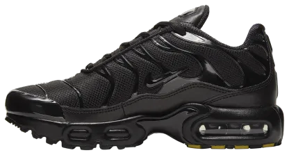 Nike Air Max Plus 童款 - Black/Black/Black - Image 2