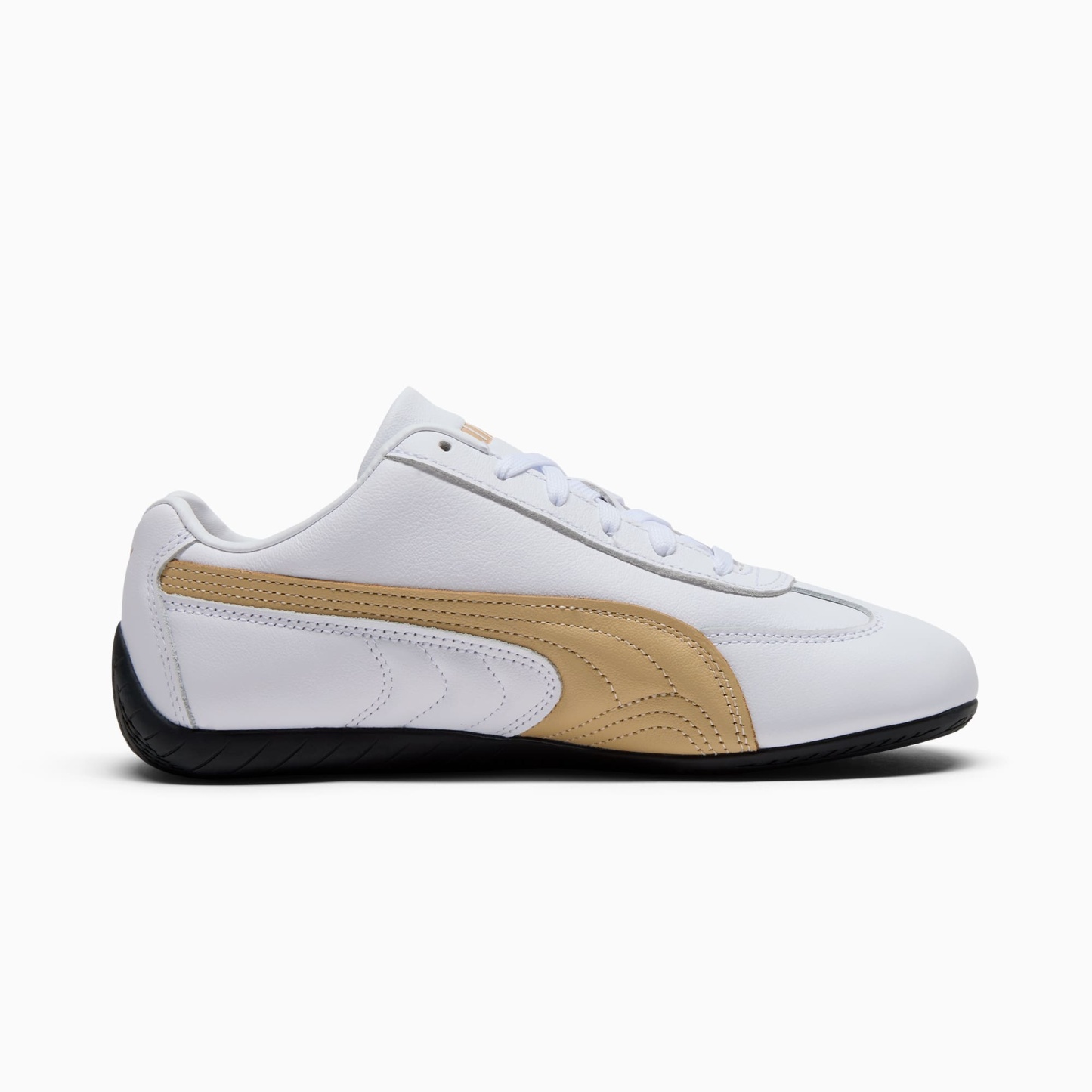 Speedcat Leather Women's Sneakers - PUMA White-Toasted Almond - 7
