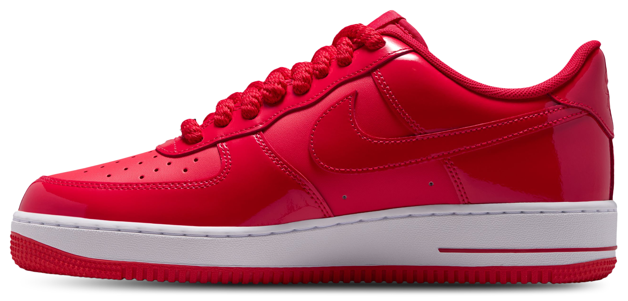 Nike Air Force 1 Low LE - Red/Red/White - Image 2