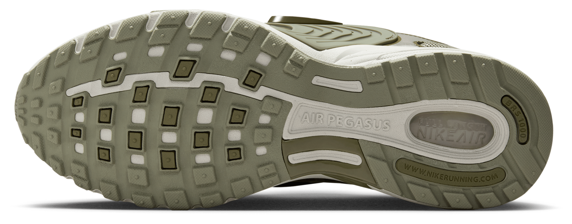 Nike Air Pegasus Wave - Med Olive/Lt Army/Lt Bone - Image 5