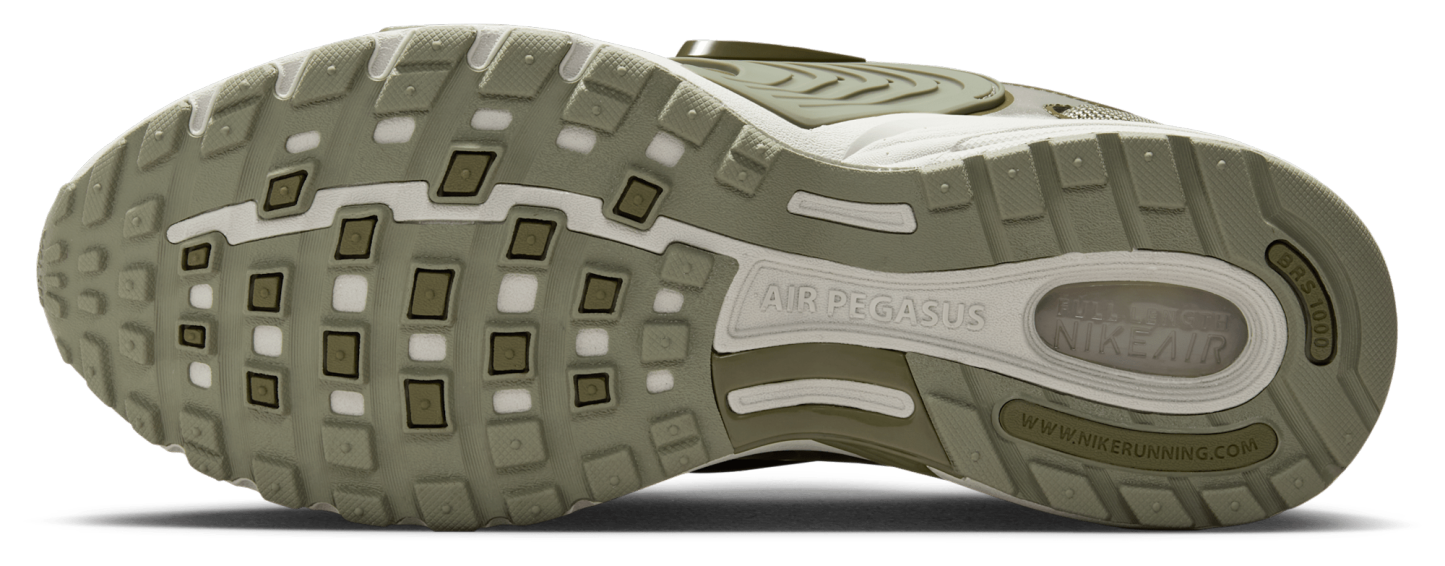 Nike Air Pegasus Wave - Med Olive/Lt Army/Lt Bone - Image 5