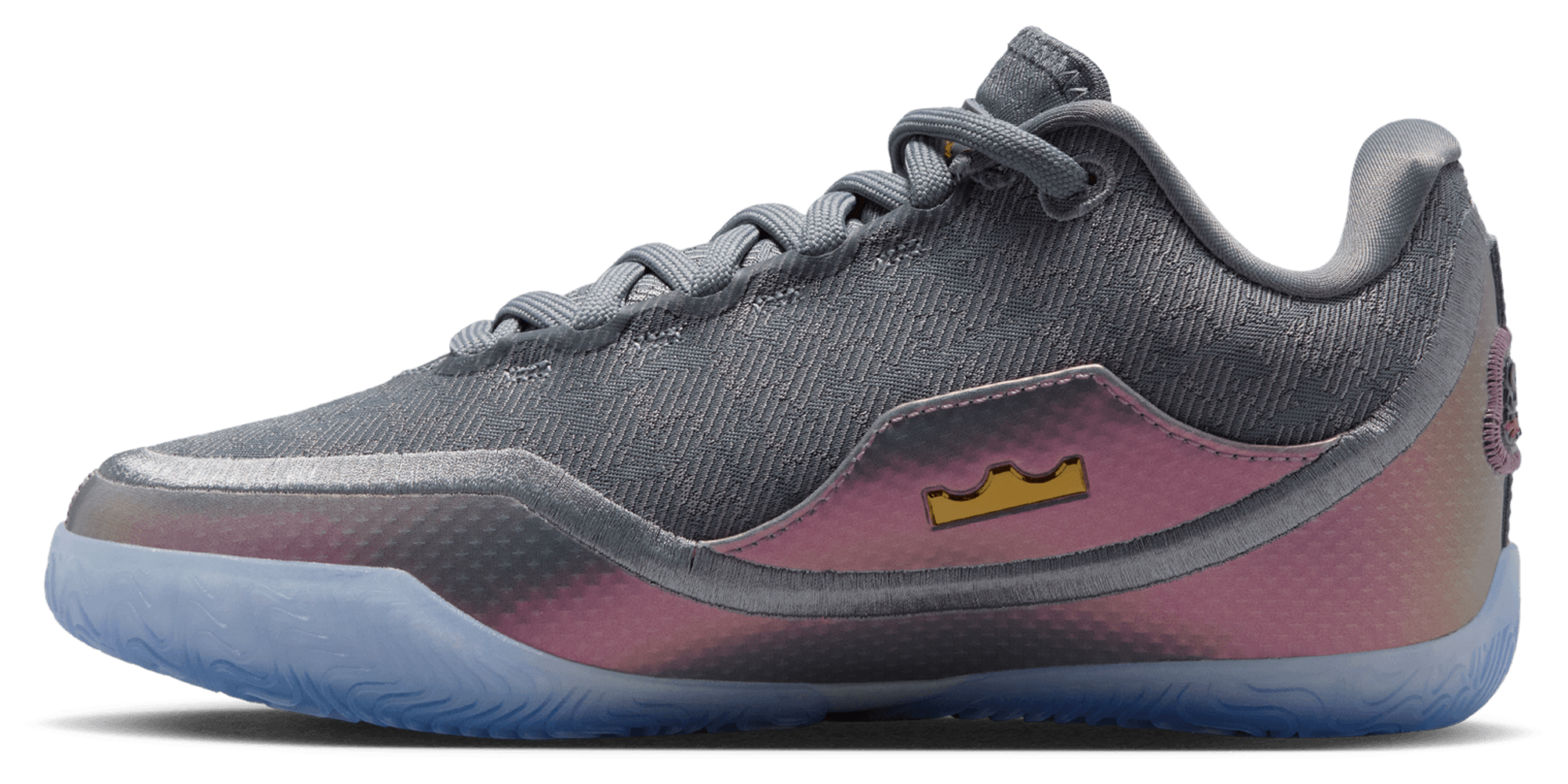 Nike LeBron XXIII 童款 - Cool Grey/Black/Cool Grey - Image 2