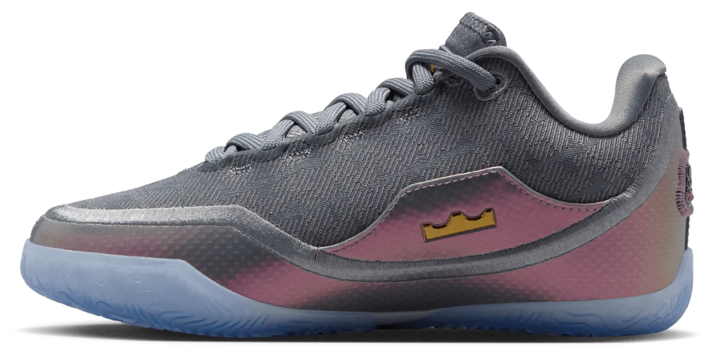 Nike LeBron XXIII 童款 - Cool Grey/Black/Cool Grey - Image 2