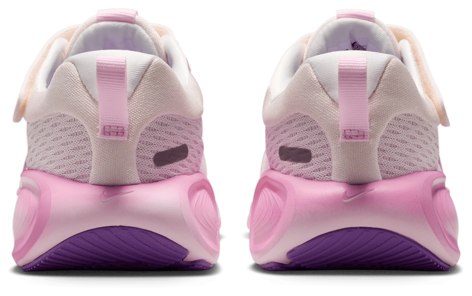 Nike Stellar Ride 童款 - Chalk/Bright Violet/Pink Foam - Image 3