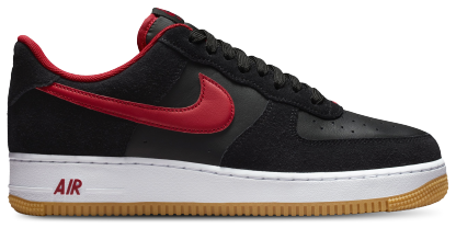Nike AF1 '07 LV8 1 - Black/White/Varsity Red - Image 1
