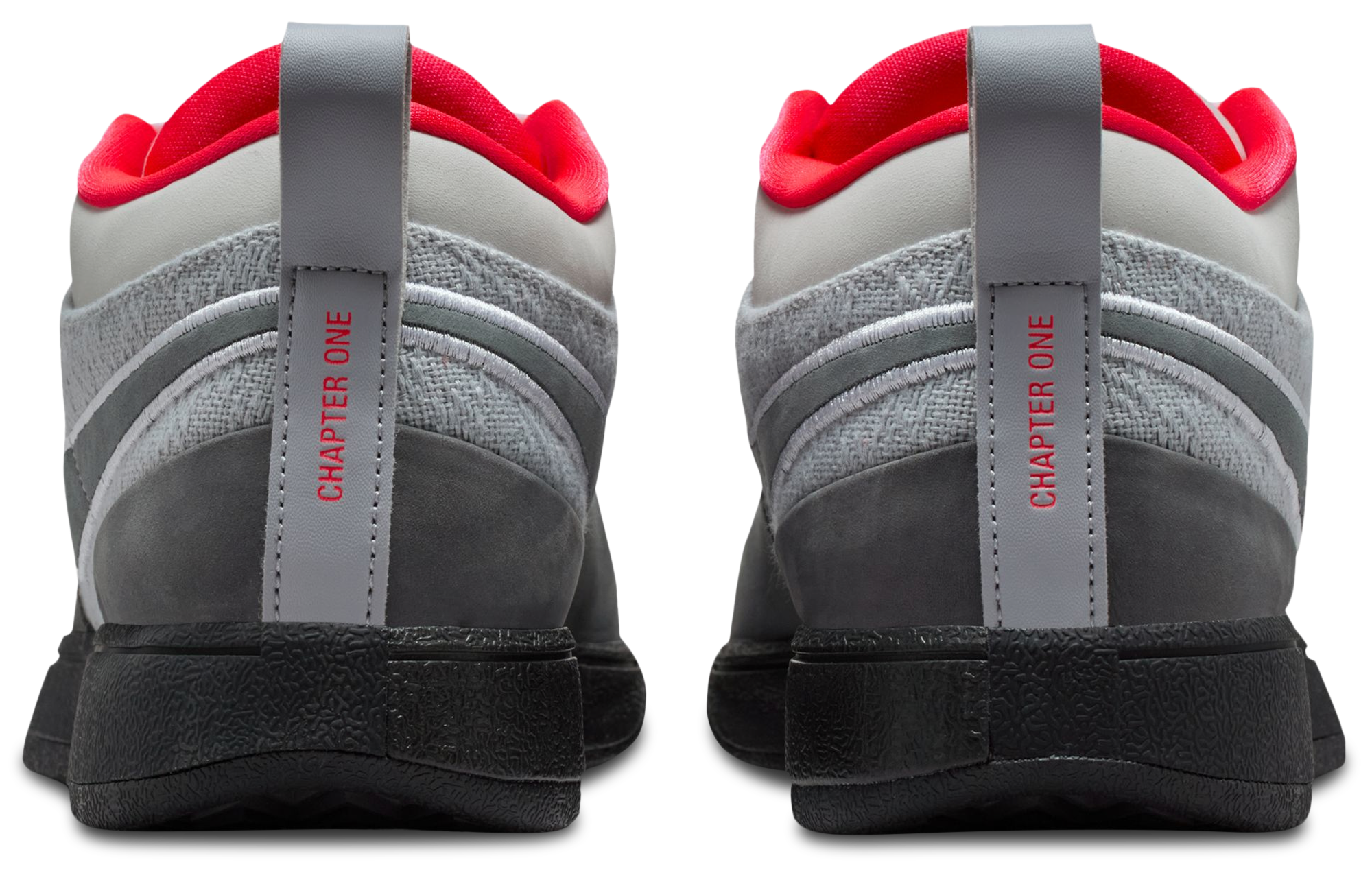 Nike Book 1 AM 95 PE - Wolf Grey/Cool Grey/Orange - Image 3