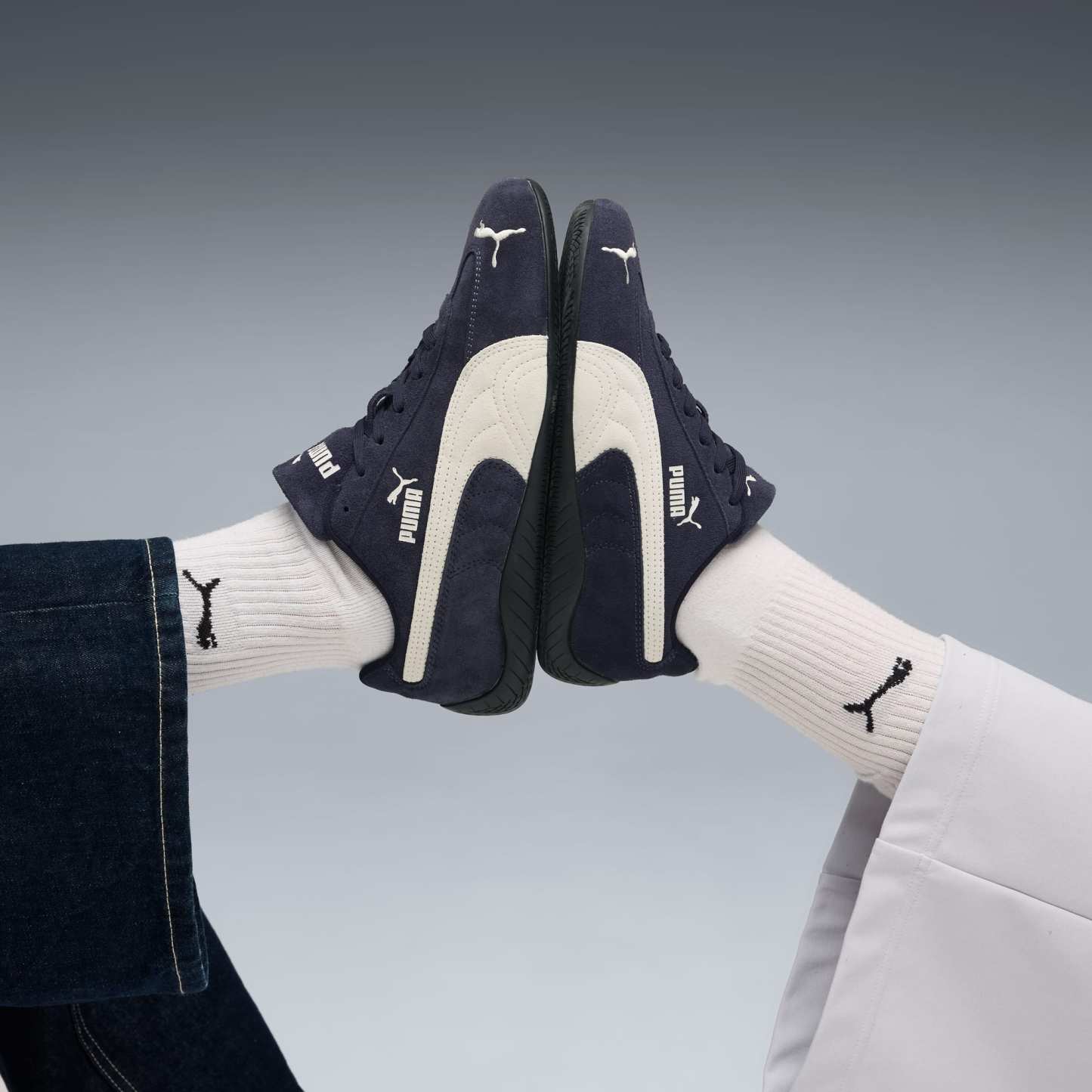 Speedcat OG Sneakers - New Navy-Warm White - 2