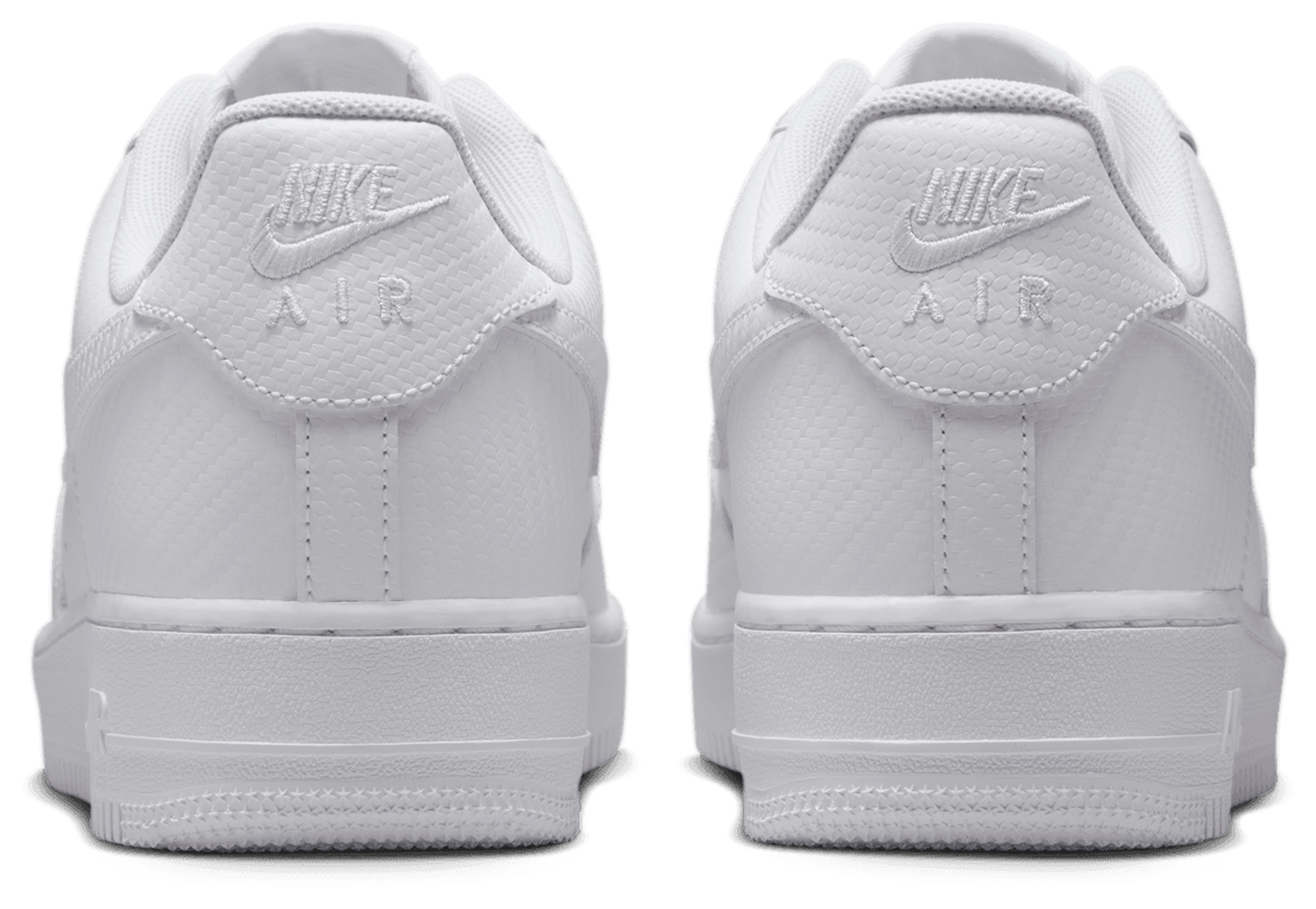 Nike Air Force 1 07 TWT - White/White - Image 3