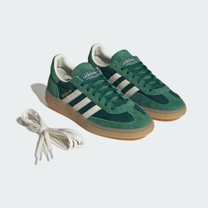adidas HANDBALL SPEZIAL SHOES - Collegiate Green / Off White / Blanch Green - View 2