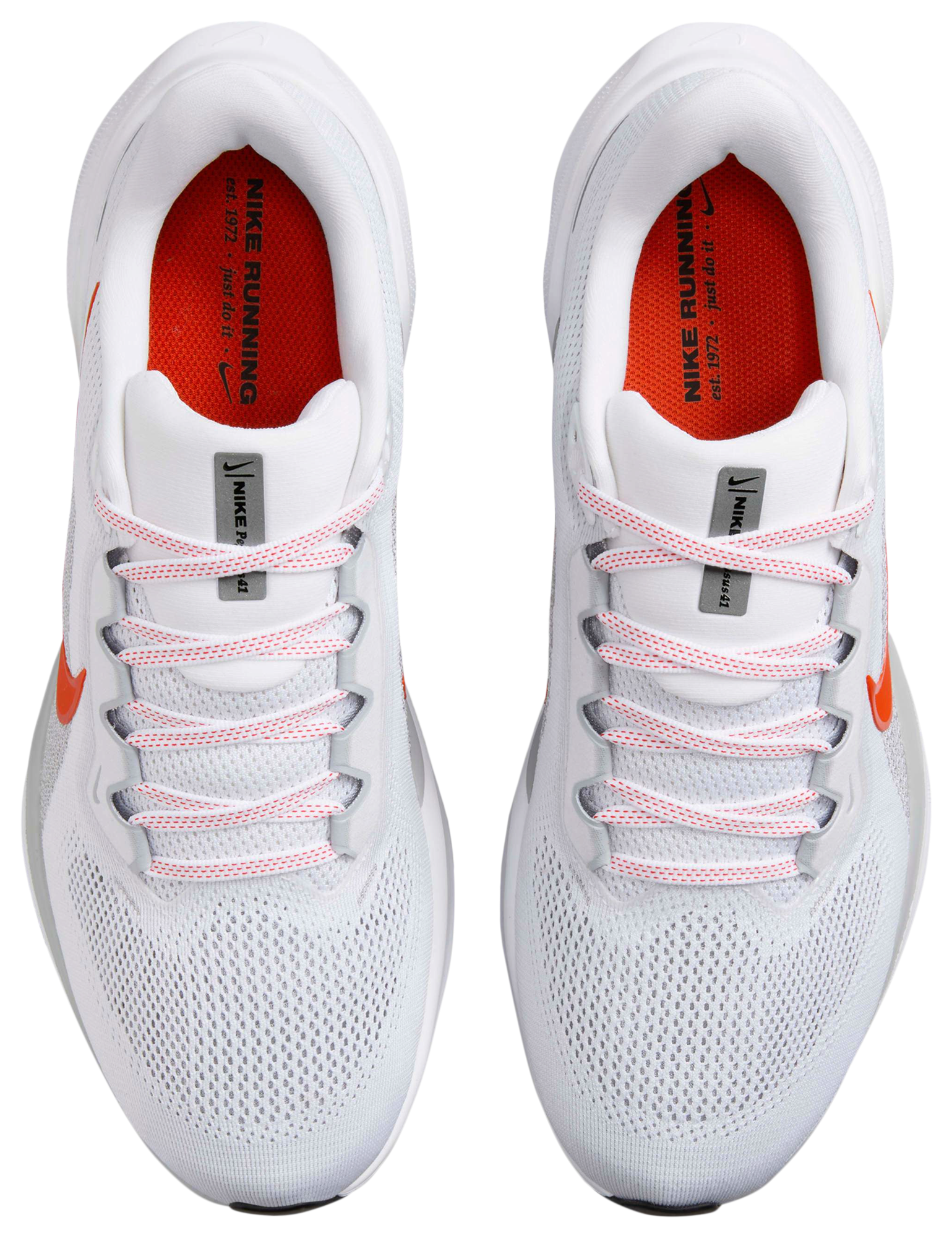 Nike Air Zoom Pegasus 41 - White/Picante Red/Wolf Grey - Image 4