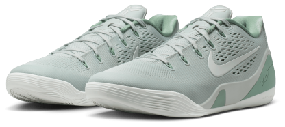 Nike Kobe 9 Elite Low EM - Light Silver/Steam/Summit White - Image 6