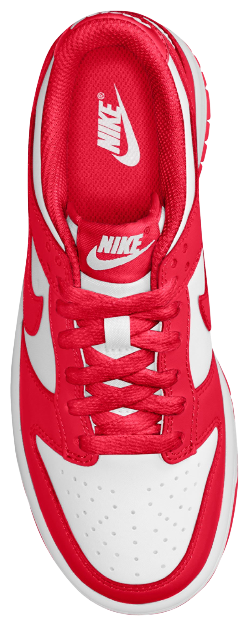 Nike Dunk Low 童款 - University Red/White - Image 3