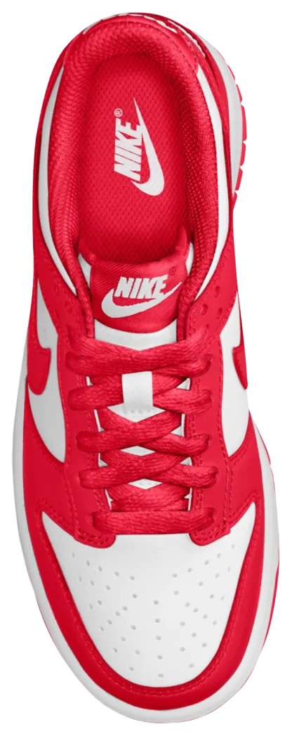 Nike Dunk Low 童款 - University Red/White - Image 3