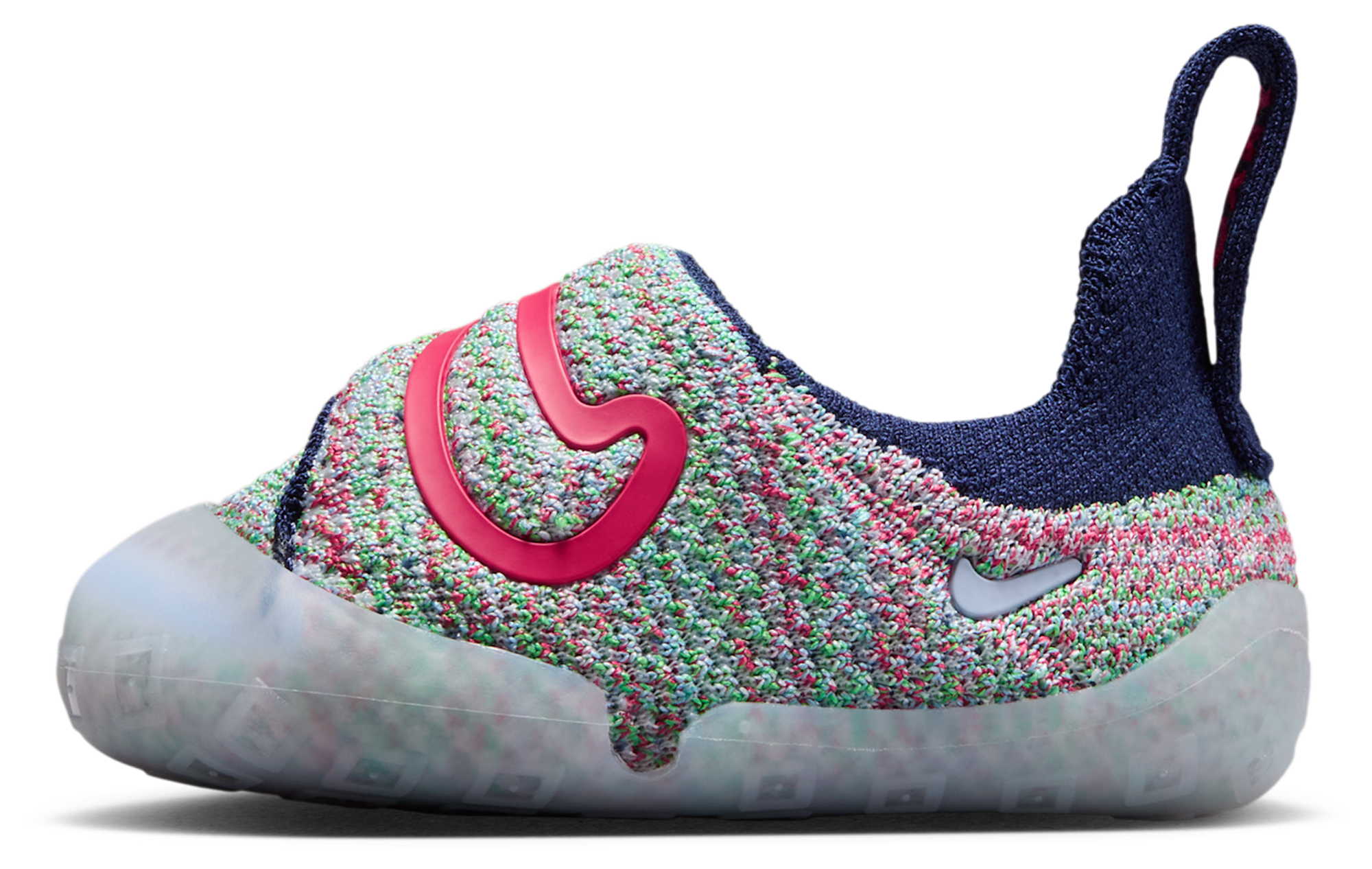 Nike Swoosh 1 童款 - Midnight Navy/Hydrogen Blue/Fusion Red - Image 2