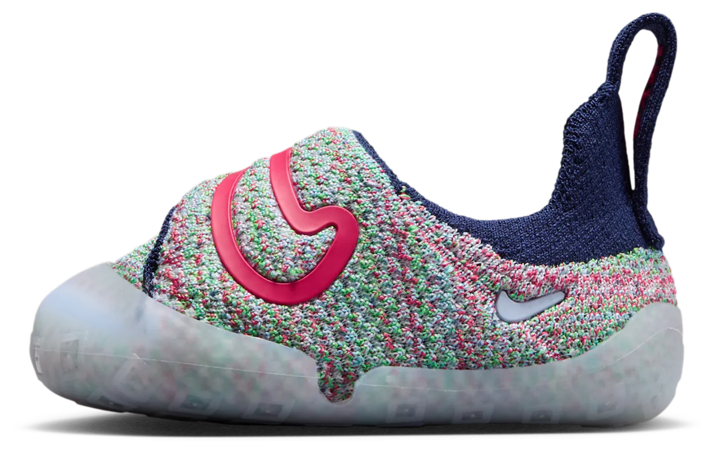 Nike Swoosh 1 童款 - Midnight Navy/Hydrogen Blue/Fusion Red - Image 2