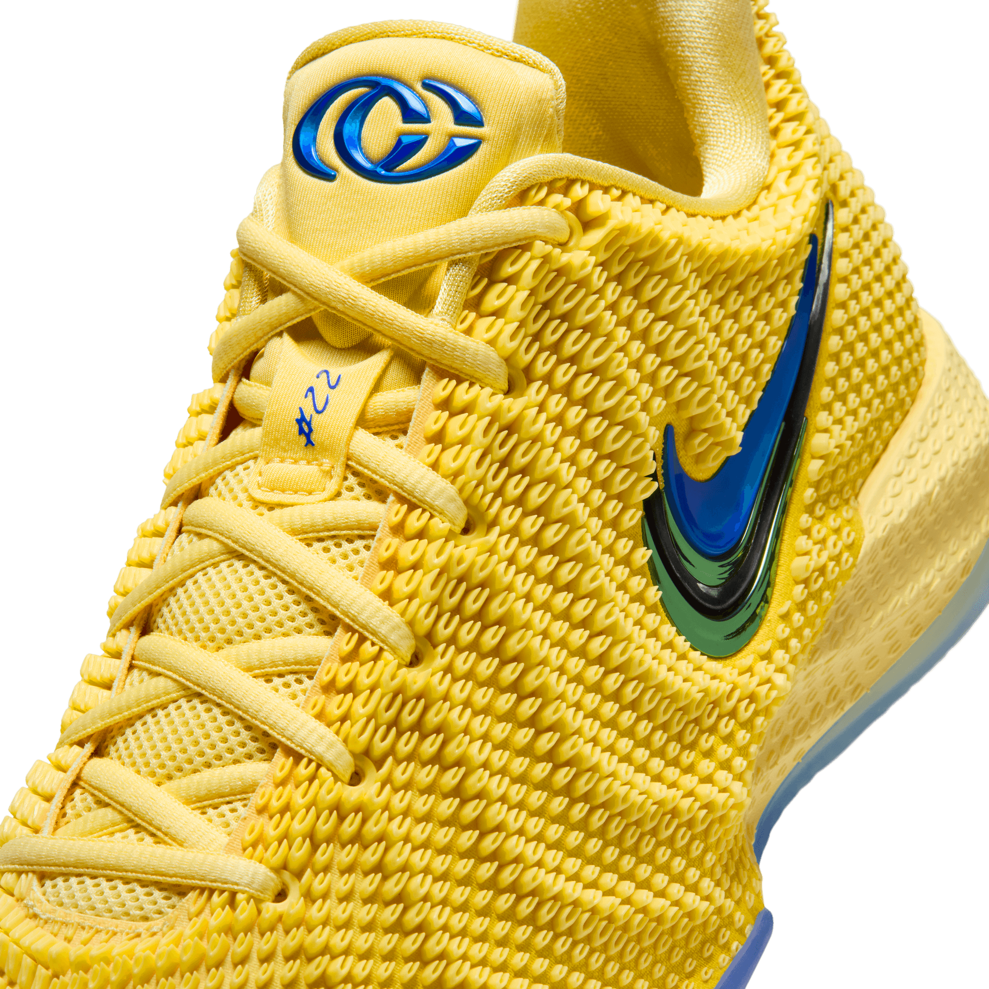 Nike Caitlin 1 - Men's - Yellow/Blue/Warning Code - Image 7