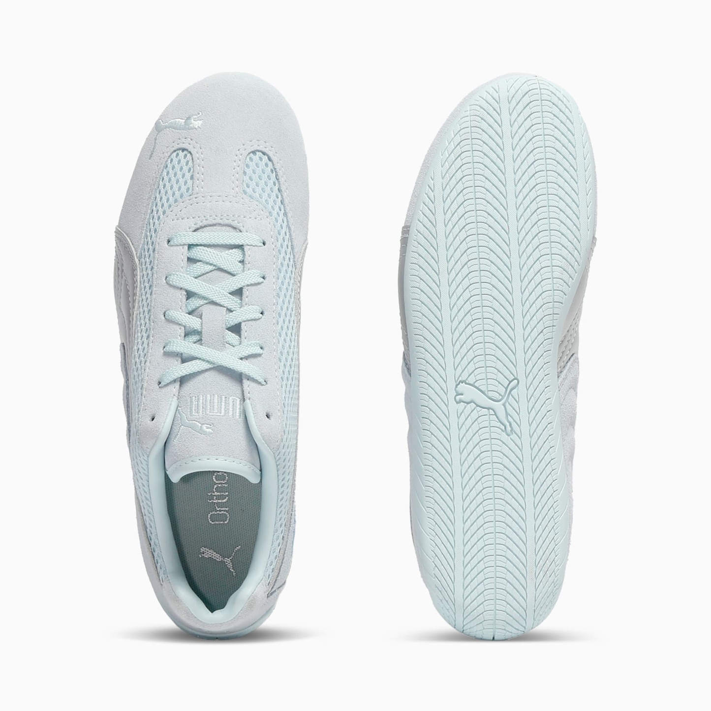 Speedcat Premium Women's Sneakers - Sea Glass-Matte Silver - 4