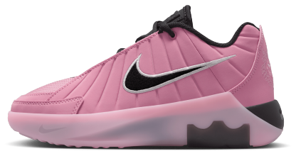 Nike Lebron Witness IX 童款 - Black/Pink/Elemental Pink - Image 2