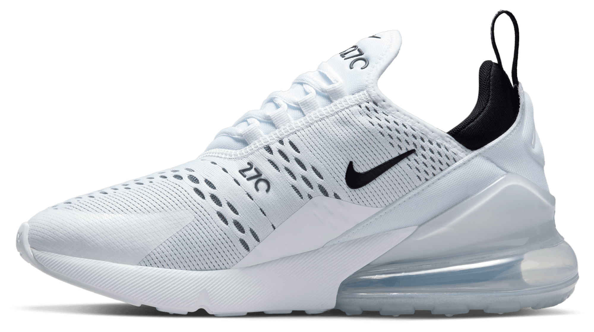 Nike Air Max 270 - White/Black/White - Image 2