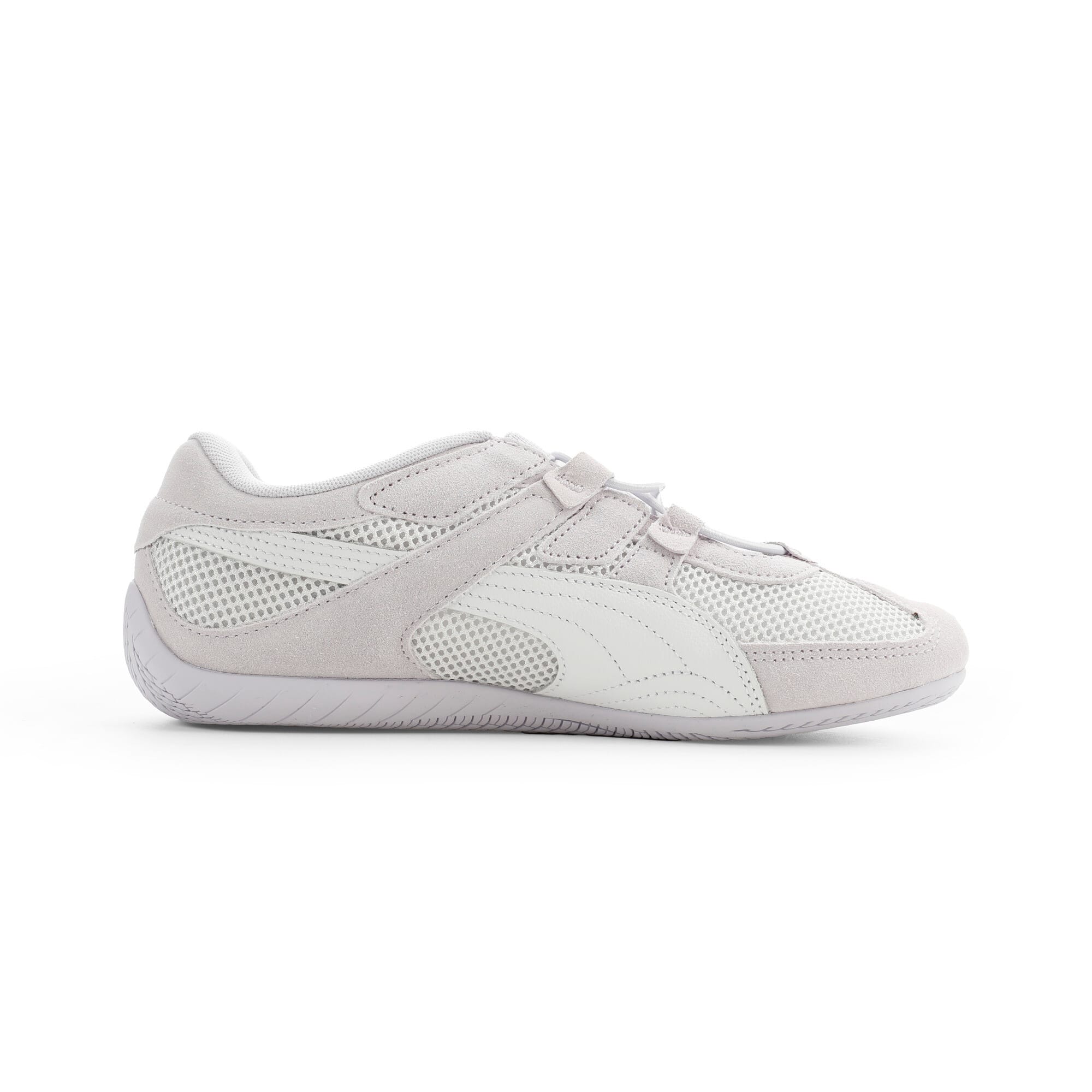 Speedcat Go Big Kids' Easy On Sneakers - Spring Lavender-PUMA White-Feather Gray - 5