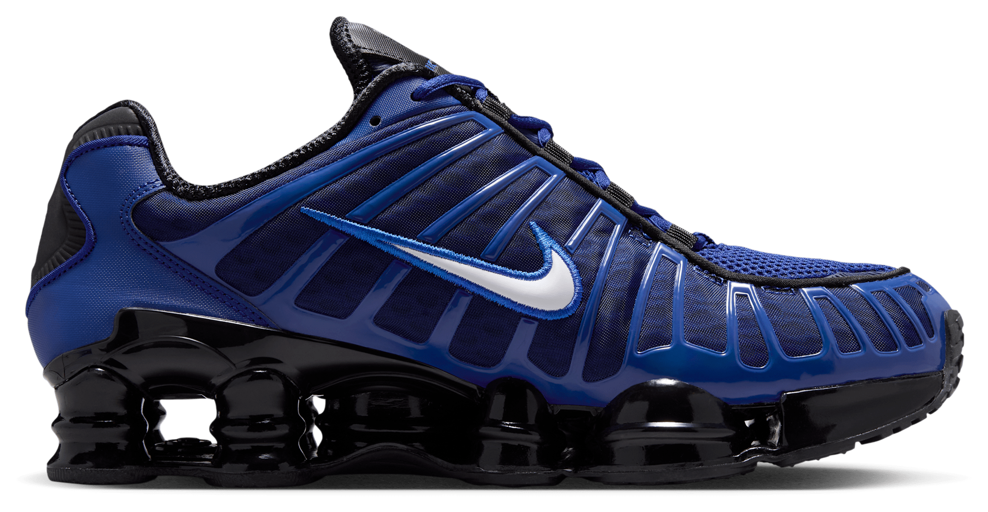 Nike Shox TL - Black/Deep Royal Blue/White - Image 1