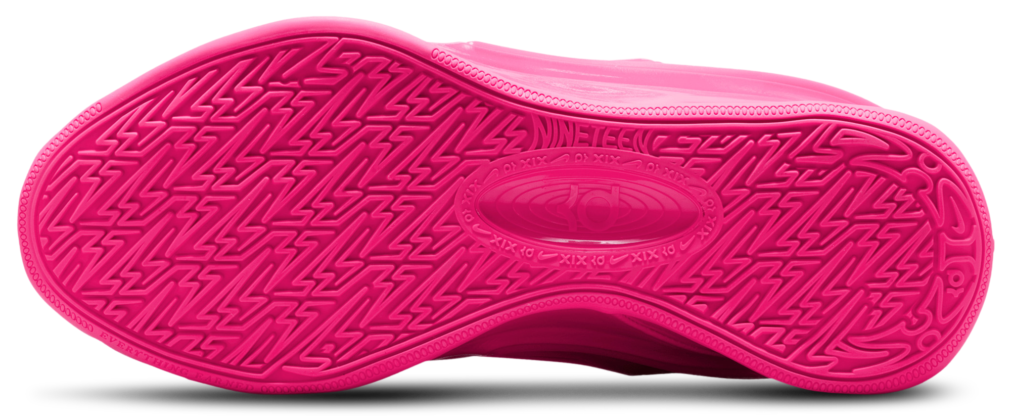 Nike KD 19 - Hyper Pink/Stadium Green/University Gold - Image 5