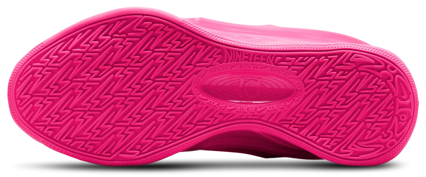 Nike KD 19 - Hyper Pink/Stadium Green/University Gold - Image 5