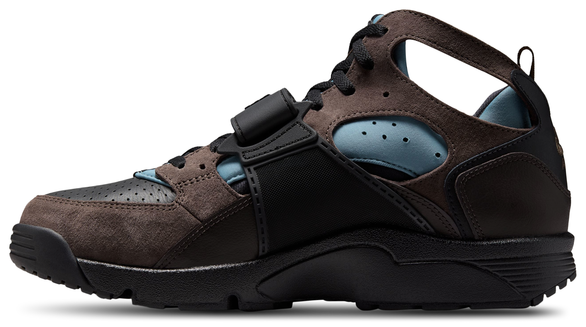 Nike Air Trainer Huarache - Black/Baroque Brown/Smokey Blue - Image 2