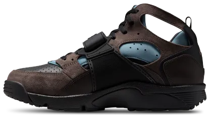 Nike Air Trainer Huarache - Black/Baroque Brown/Smokey Blue - Image 2