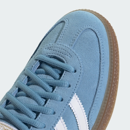 adidas Handball Spezial Shoes - Light Blue / Cloud White / Gum - View 8
