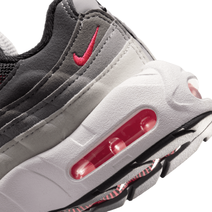 Nike Air Max 95 童款 - Anthracite/Solar Red - Image 8